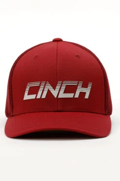 Cinch Cinch Burgundy Red Flexfit Cap -Western Wear-Cinch cinch cinch burgundy red flexfit cap 2