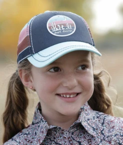 Cinch Cinch Girl's Navy Desert Cap