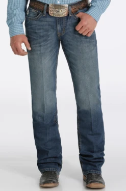 Cinch Cinch Ian Dark Stone Wash Jeans -Western Wear-Cinch cinch cinch ian dark stone wash jeans 2
