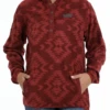 Cinch Cinch Ladies Red Printed Fleece