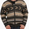 Cinch Cinch Men's Aztec Full Zip Sweater -Western Wear-Cinch cinch cinch mens aztec full zip sweater