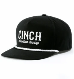 Cinch Cinch Men's Black Flexfit Cap