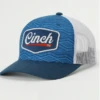 Cinch Cinch Men's Blue Trucker Cap -Western Wear-Cinch cinch cinch mens blue trucker cap