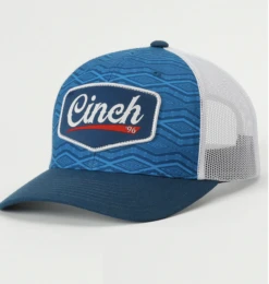 Cinch Cinch Men's Blue Trucker Cap