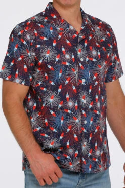 Cinch Cinch Men's Button Down Camp Shirt