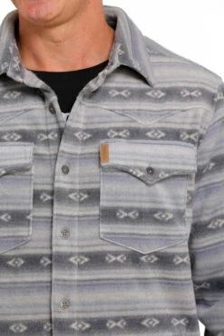 Cinch Cinch Men's Button Down Shirt Jacket C4 -Western Wear-Cinch cinch cinch mens button down shirt jacket c4 3