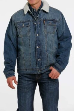 Cinch Cinch Men's Concealed Carry Trucker Denim Jacket C4