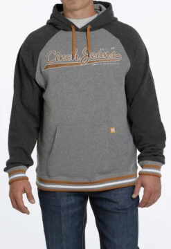 Cinch Cinch Men's Grey Team Hoodie