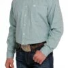 Cinch Cinch Men's Light Blue Printed Shirt -Western Wear-Cinch cinch cinch mens light blue printed shirt