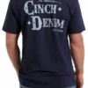 Cinch Cinch Men's Navy Graphic Tee -Western Wear-Cinch cinch cinch mens navy graphic tee