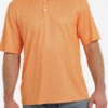 Cinch Cinch Men's Orange Arenaflex Polo -Western Wear-Cinch cinch cinch mens orange arenaflex polo