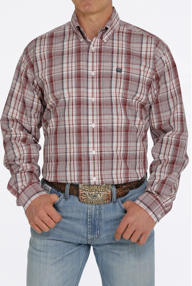 Cinch Cinch Men's Plaid Button Down Shirt