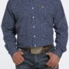 Cinch Cinch Men's Royal Blue Button Down Shirt -Western Wear-Cinch cinch cinch mens royal blue button down shirt