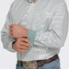 Cinch Cinch Men's Striped Long Sleeve Shirt -Western Wear-Cinch cinch cinch mens striped long sleeve shirt