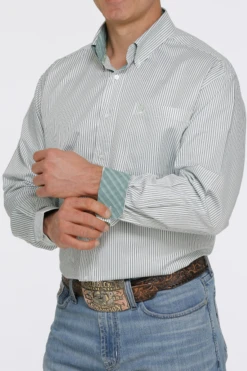 Cinch Cinch Men's Striped Long Sleeve Shirt