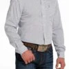 Cinch Cinch Men's White Patterned Shirt -Western Wear-Cinch cinch cinch mens white patterned shirt