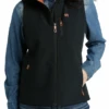 Cinch Cinch Women's Black Bonded Vest -Western Wear-Cinch cinch cinch womens black bonded vest