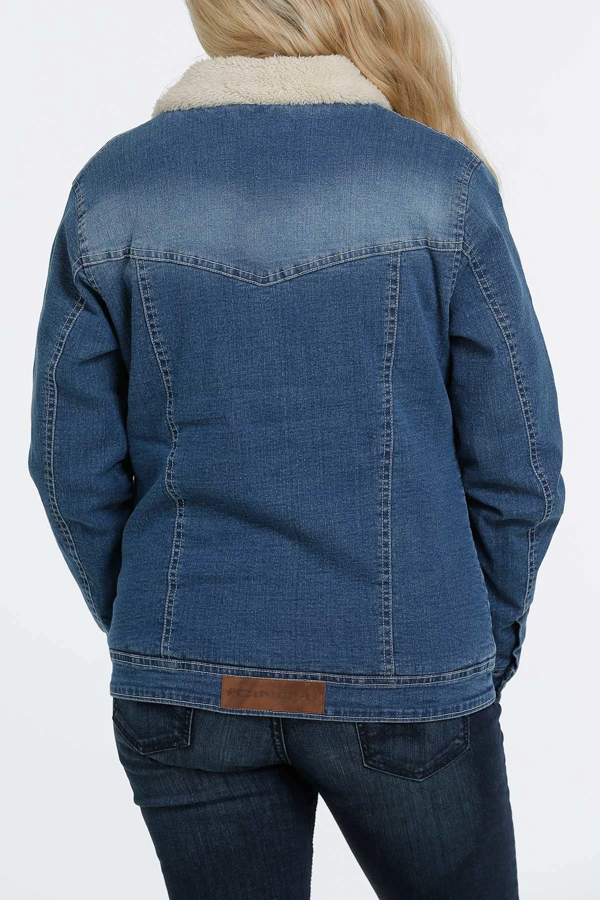 Cinch Cinch Women's Denim Trucker Jacket C4 5 Cinch Cinch Women's Denim Trucker Jacket C4 - Image 3