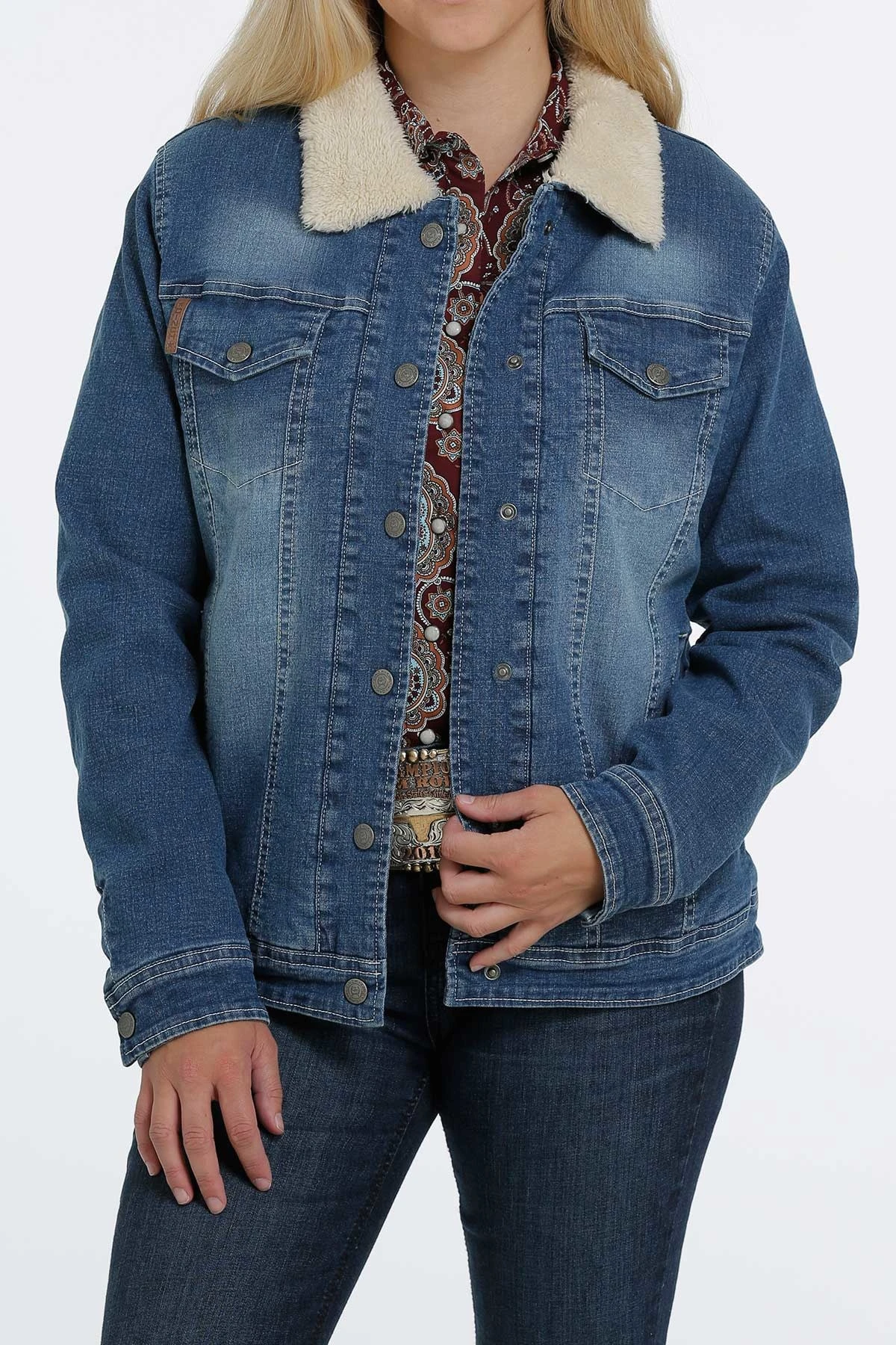 Cinch Cinch Women's Denim Trucker Jacket C4 3 Cinch Cinch Women's Denim Trucker Jacket C4