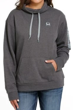 Cinch Cinch Women's Grey Hoodie