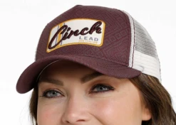 Cinch Cinch Women's Purple Trucker Cap