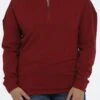 Cinch Cinch Women's Red 1/4 Zip Sweater C4 -Western Wear-Cinch cinch cinch womens red 1 4 zip sweater c4