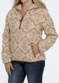 Cinch Cinch Women's Sherpa Fleece Hoodie C4