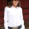 Cinch Cinch Women's White Button Down Shirt