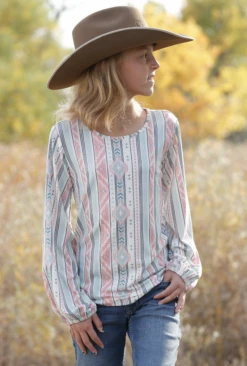 Cinch Cruel Girl's Stripe Blouse