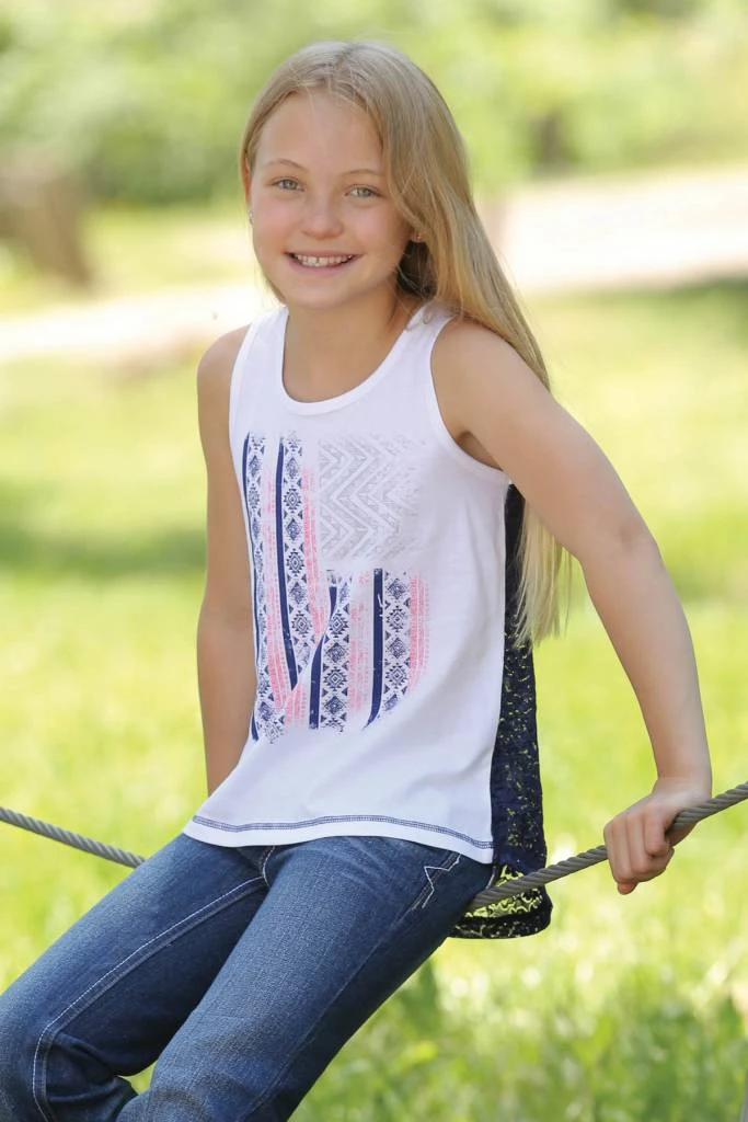 Cinch Girl's Cruel Girl Tank CTK3620002 C4 3 Cinch Girl's Cruel Girl Tank CTK3620002 C4
