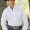Cinch Men's Cinch White Button Down Shirt -Western Wear-Cinch cinch mens cinch white button down shirt