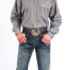 Cinch Men's Grey Button Down Shirt